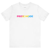 Pansexual Pride Mode Ombre Logo Tee